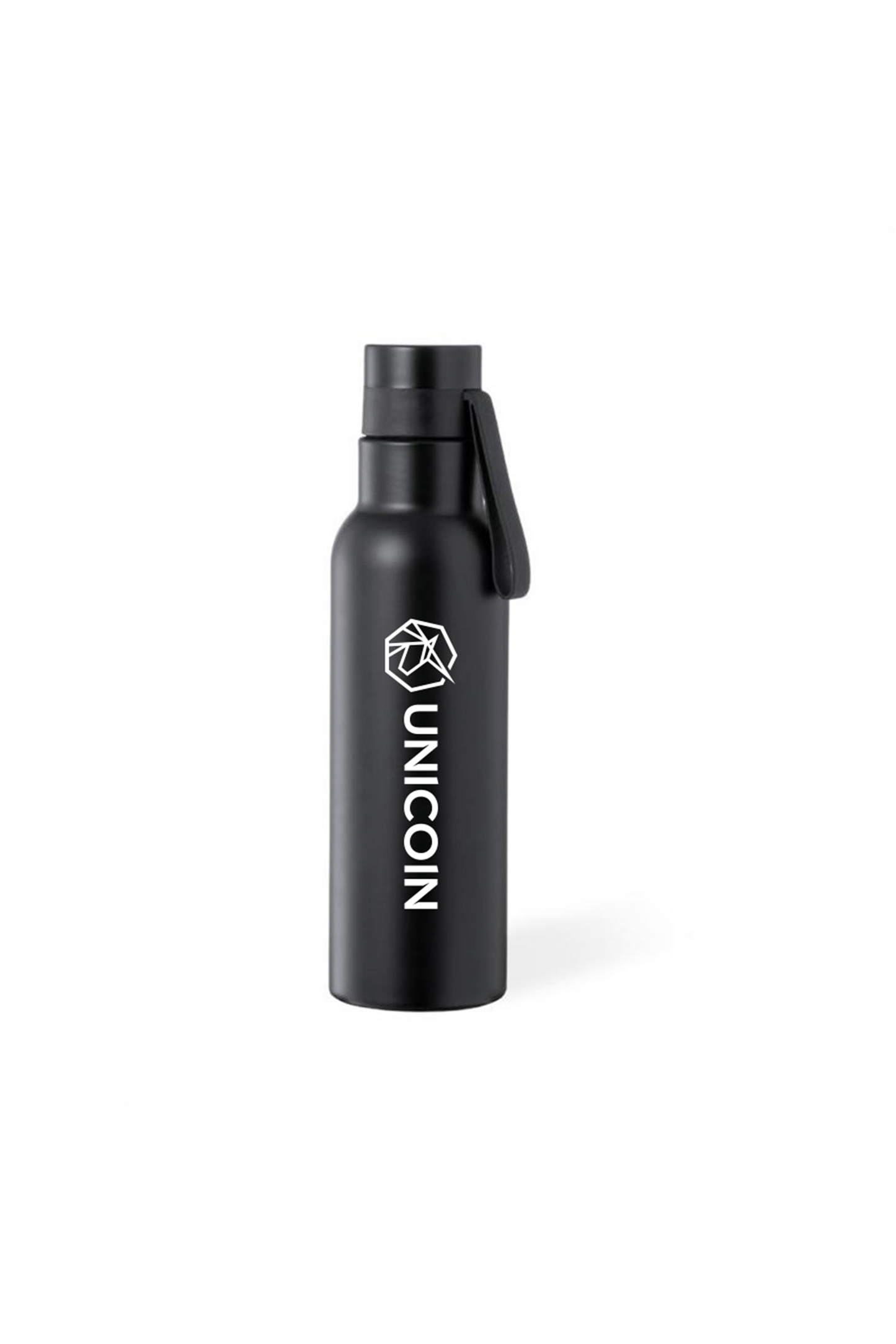 UNICOIN 17 oz Water Bottle (Black)