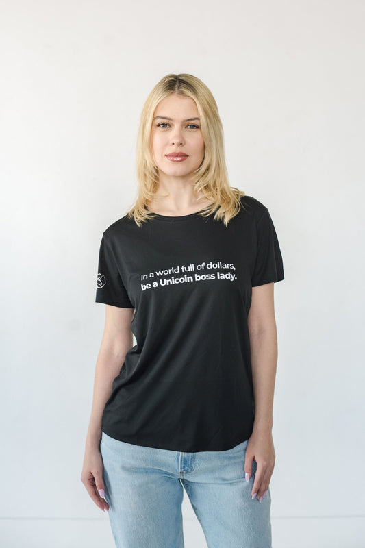 Unicoin Boss Lady T-shirt