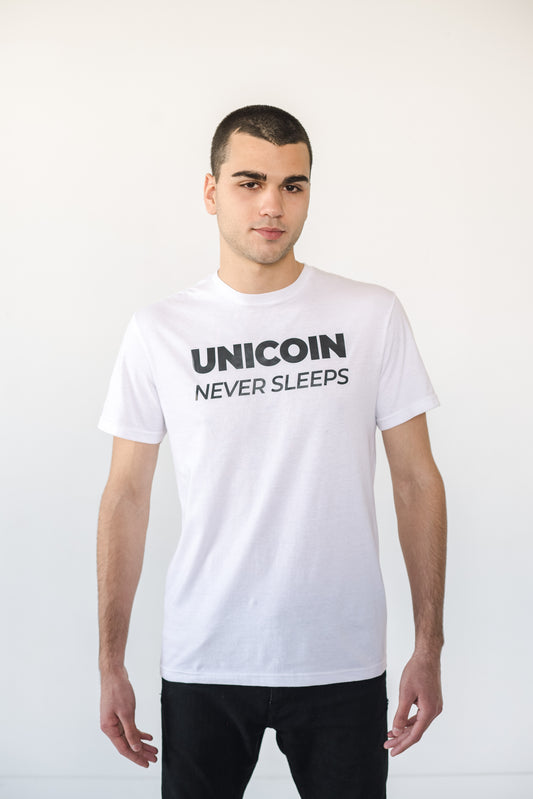 Unicoin Never Sleeps T-shirt